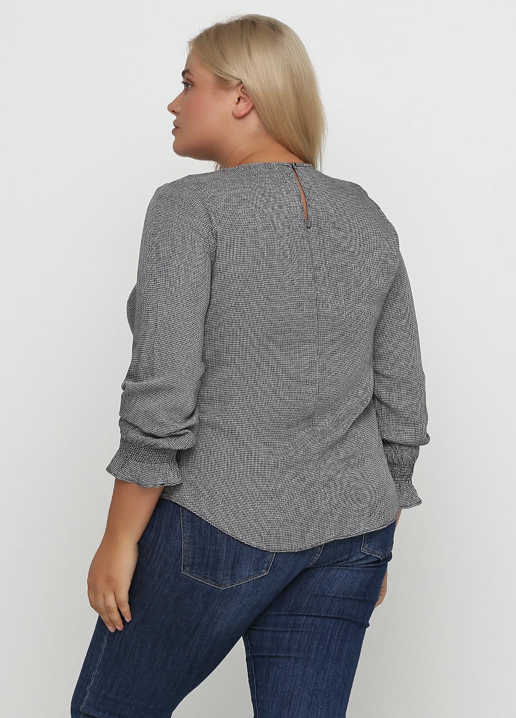 Блуза H&M р. 38 Чорно-білий (6752038) - фото 3 Блуза H&M р. 38 Чорно-білий (6752038) - фото 3