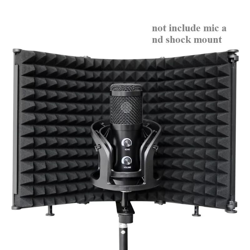 Акустический экран для микрофона 3 секции 41х26 см (111373) - фото 2 Акустический экран для микрофона 3 секции 41х26 см (111373) - фото 2