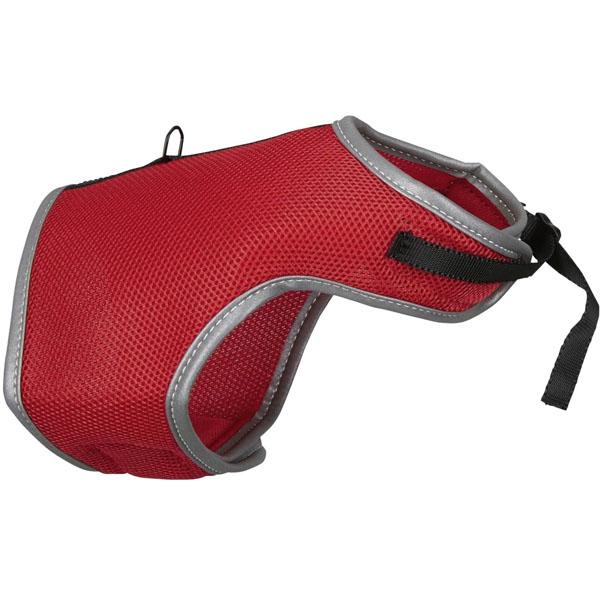 Поводок и шлея для кошек Trixie Xcat нейлойн 24-42 см Красный (4011905418964)