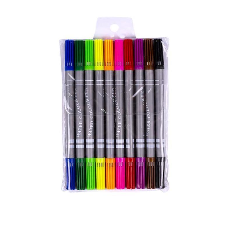 Фломастери дитячі Двосторонній Color-it 108-10F 10 кольорів (RLT29488) Фломастери дитячі Двосторонній Color-it 108-10F 10 кольорів (RLT29488)