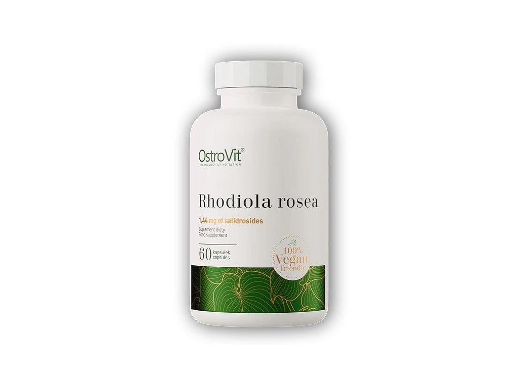 Экстракт корня родиолы розовой OstroVit Rhodiola Rosea вег. 60 кап.