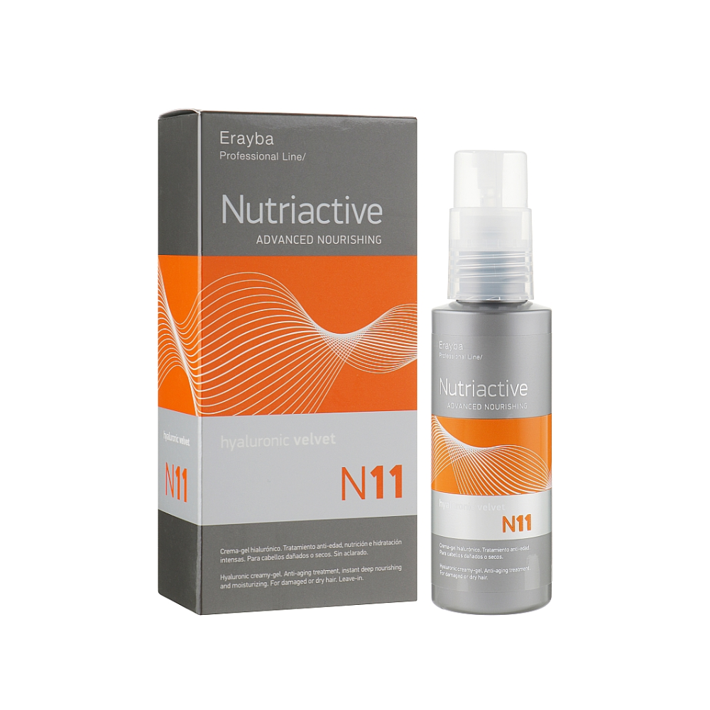 Крем-гель з гіалуроновою кислотою для волосся Erayba Nutriactive Advanced Nourishing Hyaluronic Velvet N11 100 мл