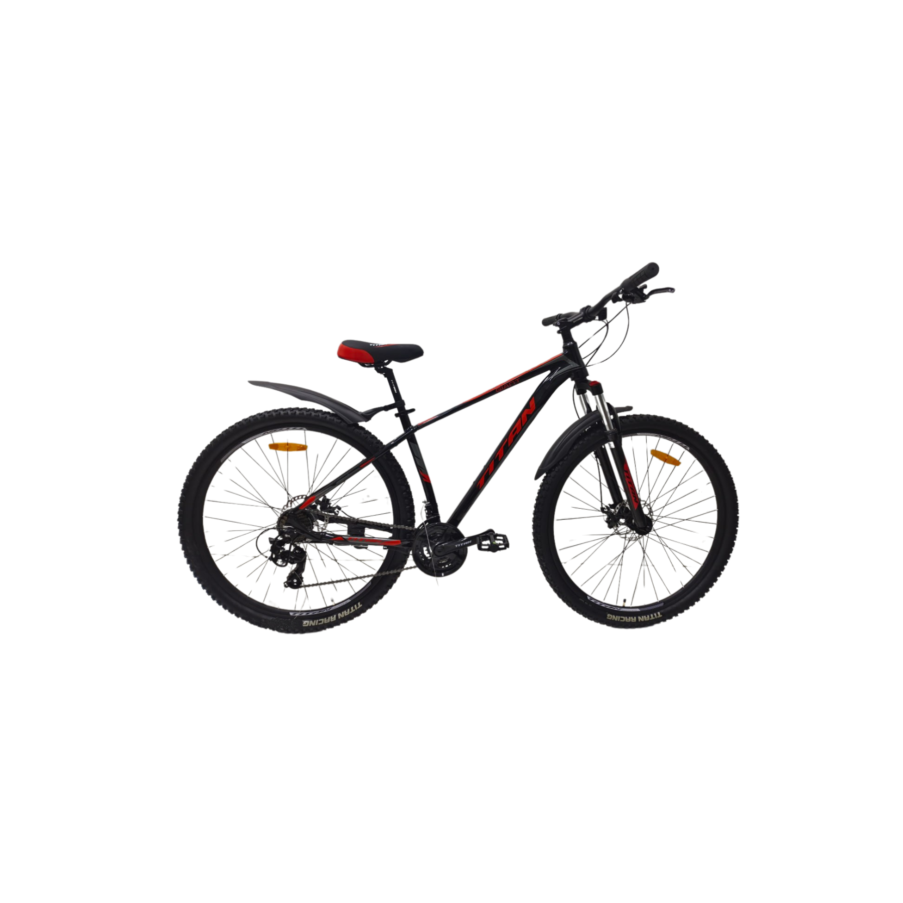 Велосипед Titan Giant 30,5" 18" Черный-красный (28214415)