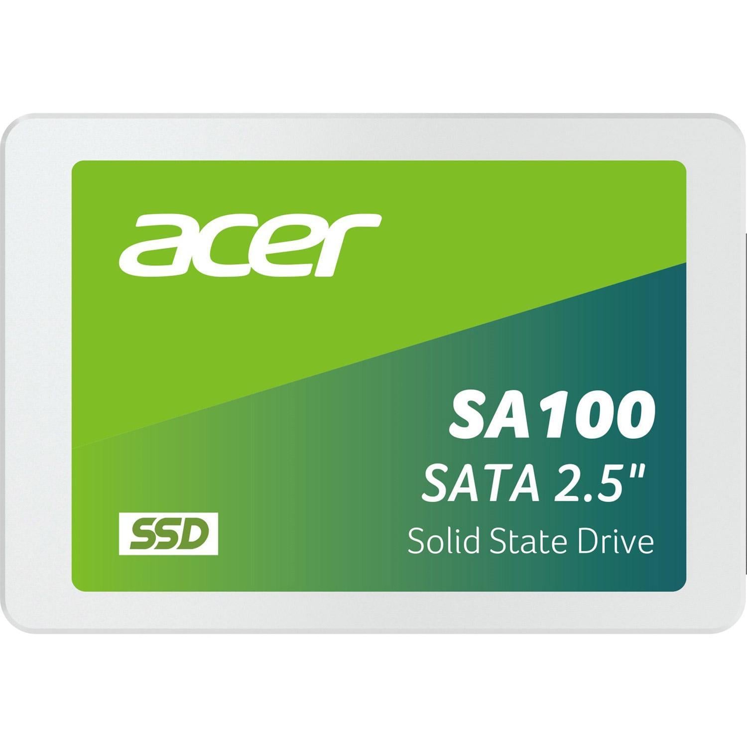 Накопитель SSD Acer SA100 240 ГБ 2.5" SATA III TLC внутренний 560/500 МБ/с (BL.9BWWA.102)