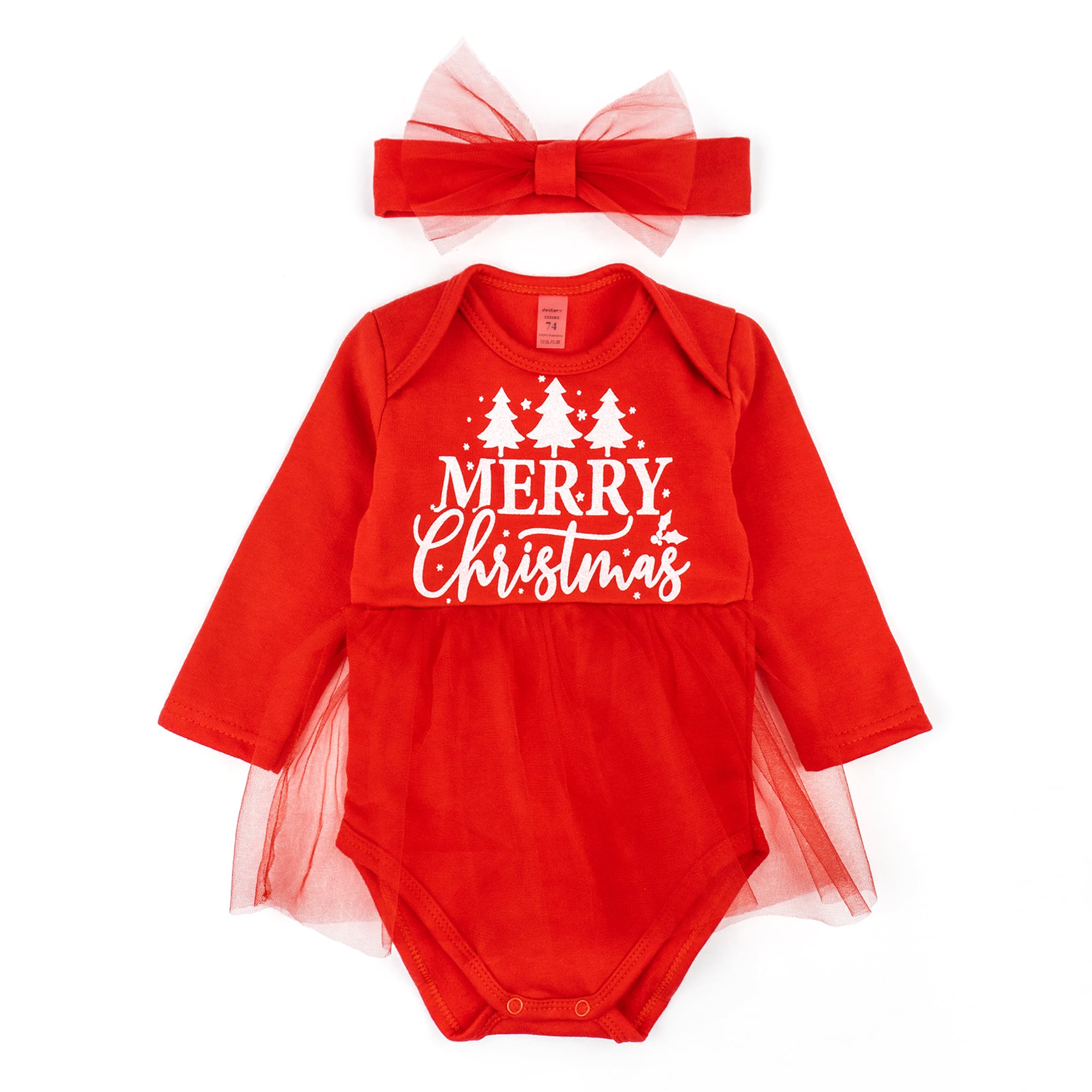 Боди-платье Dexter’s Merry christmas 80 см Красный (132261070966) Боди-платье Dexter’s Merry christmas 80 см Красный (132261070966)