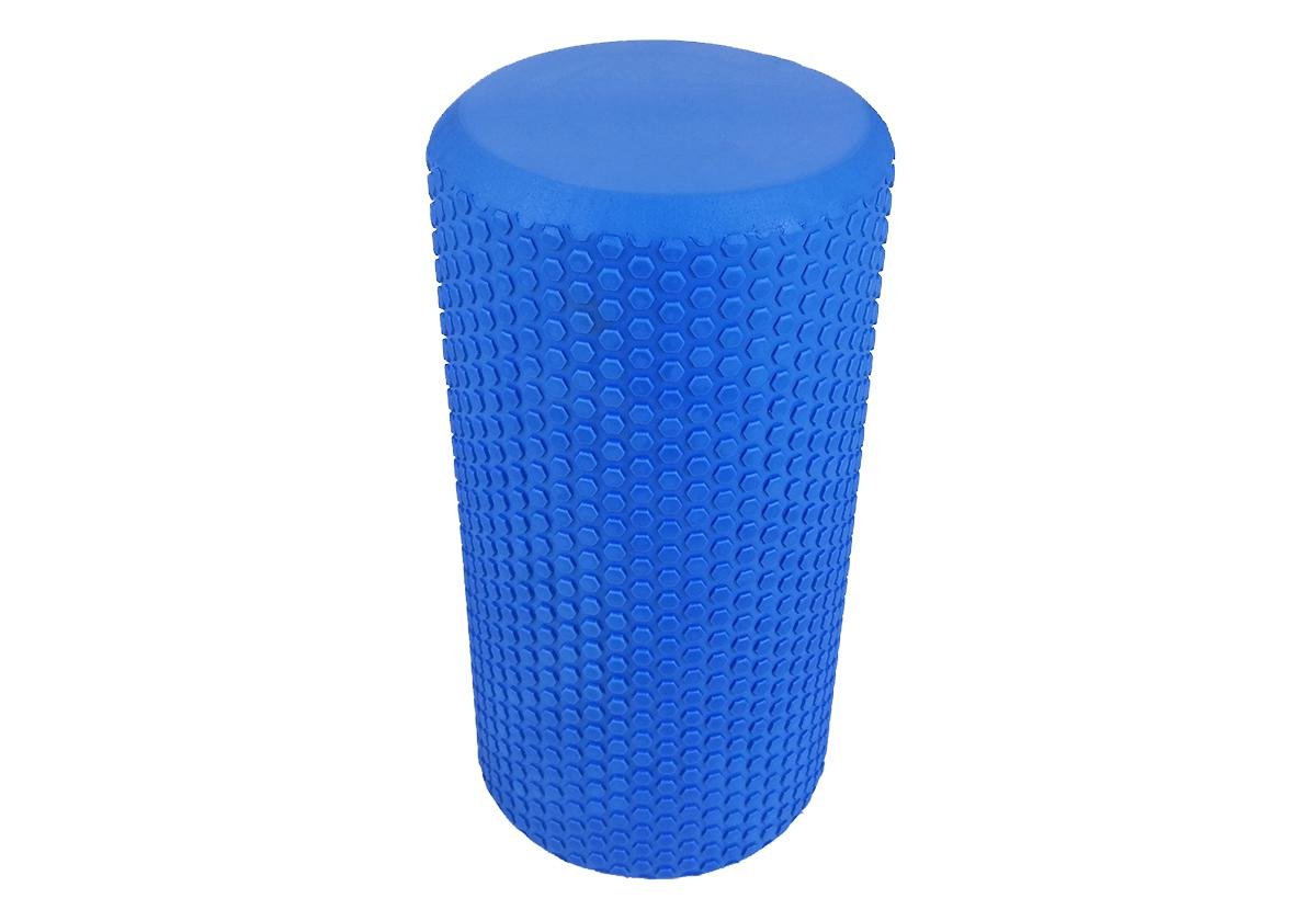 Масажний ролик EasyFit Foam Roller 30 см Синій (EF-2024-Bl) - фото 1