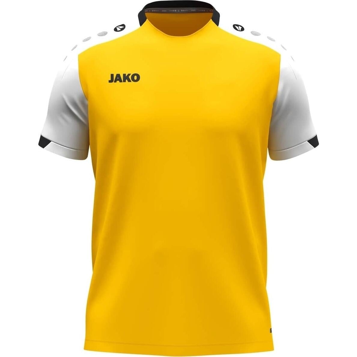 Футболка Jako DYNAMIC 6170-305 S Жовто-біло-чорний (56536-45)