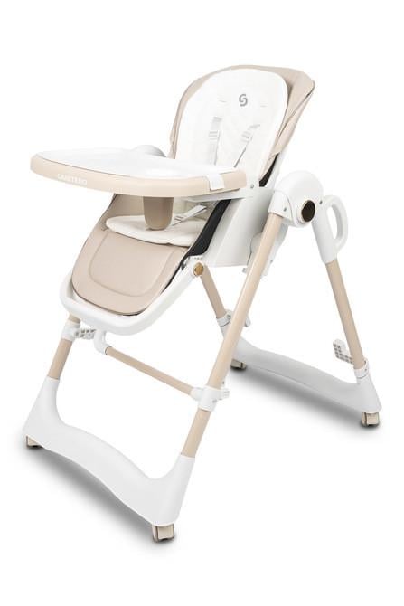 Стульчик для кормления качели шезлонг Caretero NESTO 3в1 Beige (2996172376)
