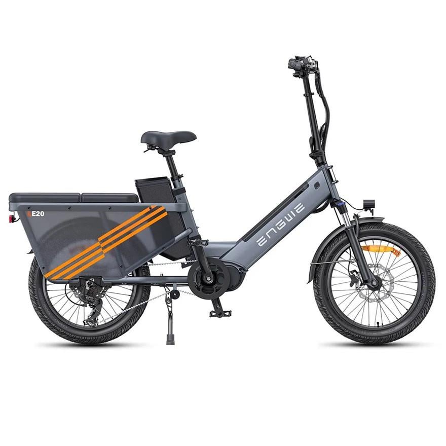 Електровелосипед Engwe LE20 Single Battery 750W 48V 19,2 Ah колеса 20" Сірий (2919338352)