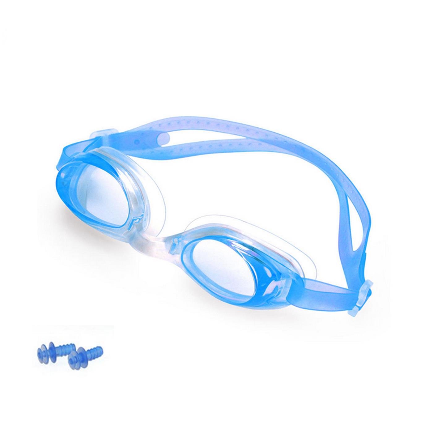 Очки для плавания детские/подростковые Newt Swim Goggles Голубой (NE-PL-600-BL) - фото 1