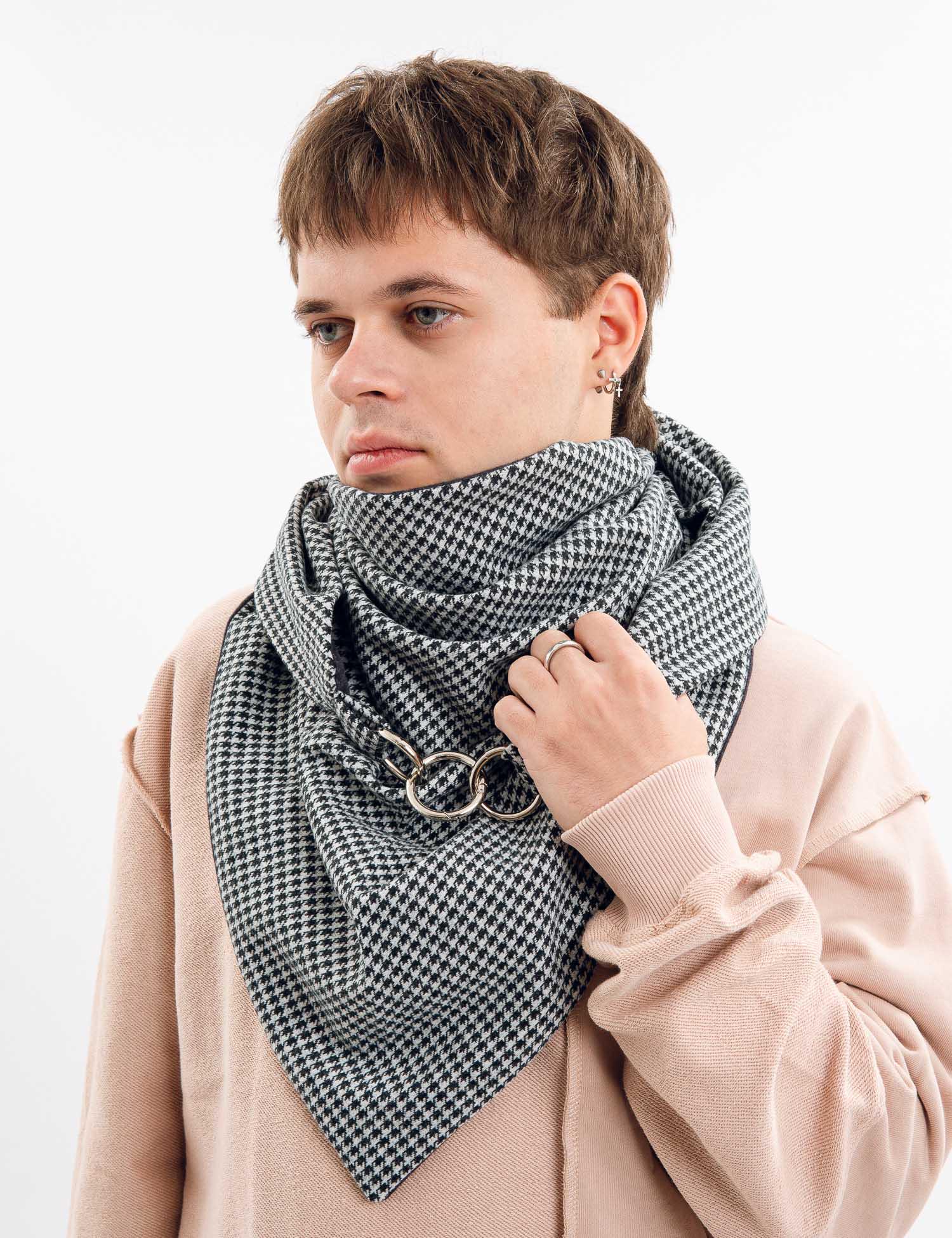 Шарф чоловічий My Scarf Единбург двосторонній вовняний (29512839)