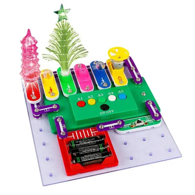 Игрушка детский электро-конструктор SmartLab научный STEM-набор из 37 дет. - фото 2