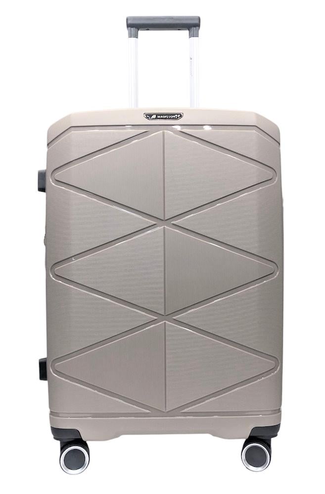 Валіза середня Madisson Snowball 51304 поліпропілен M Шампань - фото 8 Валіза середня Madisson Snowball 51304 поліпропілен M Шампань - фото 8