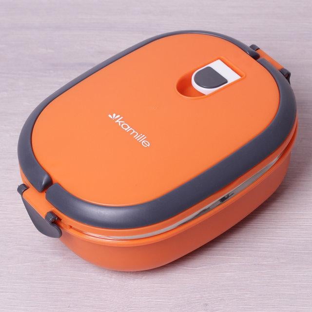 Ланч-бокс Kamille Priori 1 емкость 900 мл 20х14,5х7,5 см