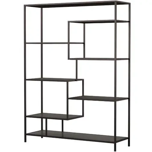 Стеллаж Loft NS-1928 широкий с 5 открытыми полками (3075773906)