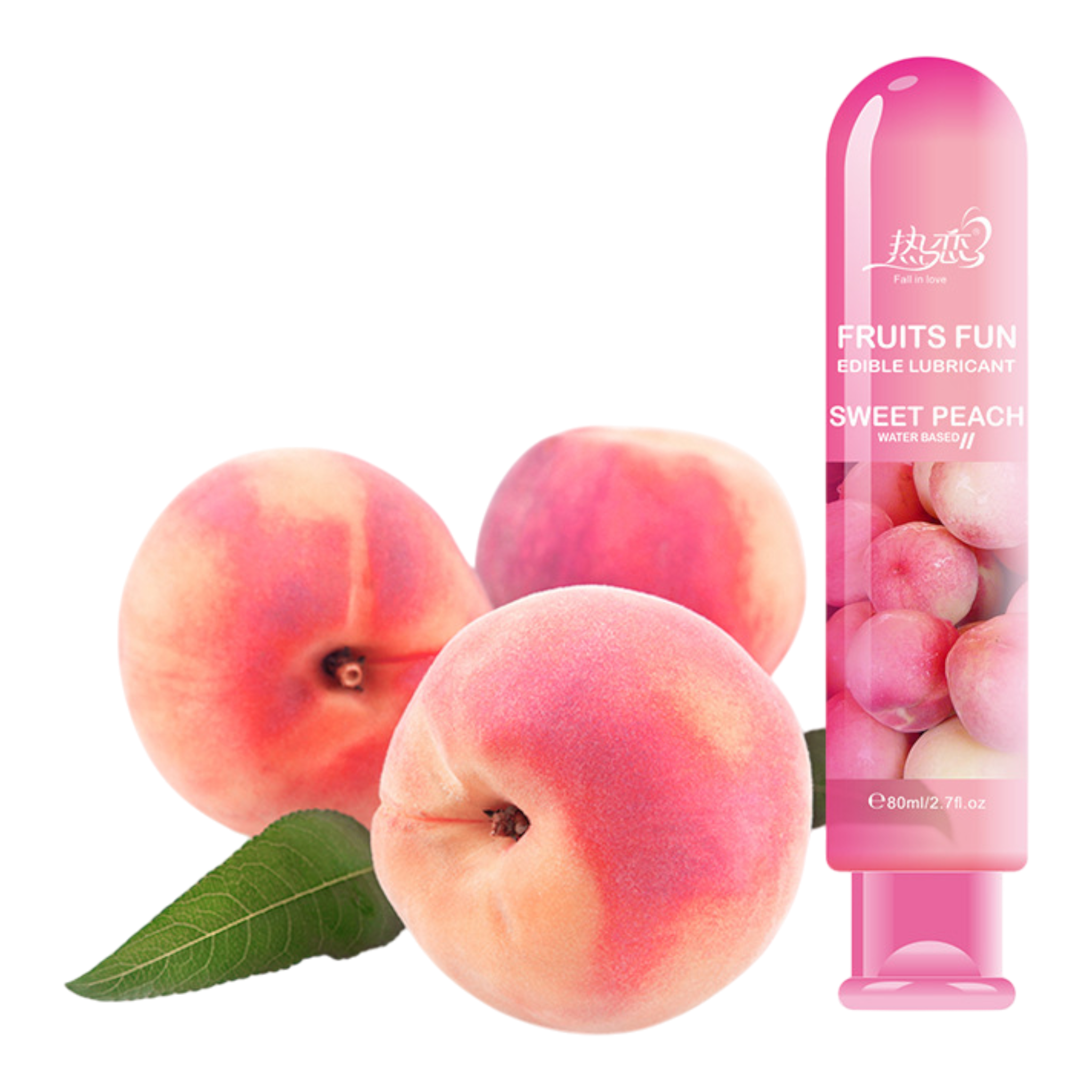 Лубрикант їстівний фруктовий Fruits fun зі смаком Персика (31258977)