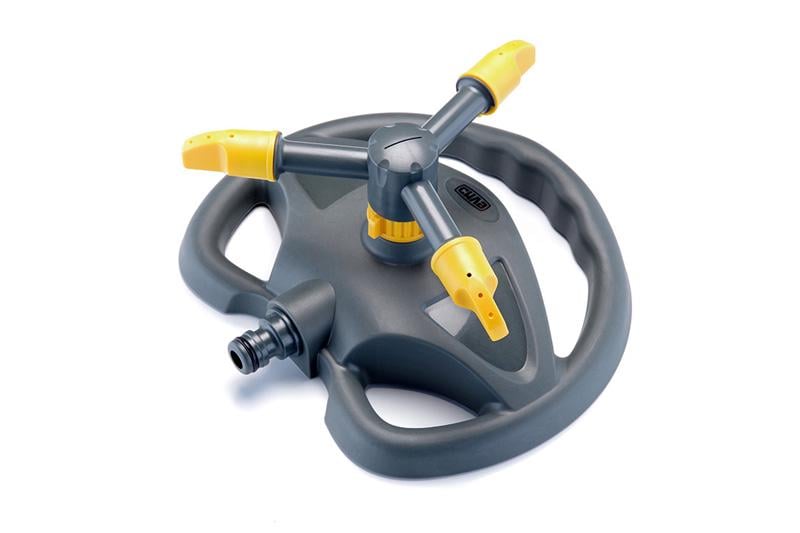 Дождеватель круговой Сила с вращающейся головкой на пластиковой базе (551321)