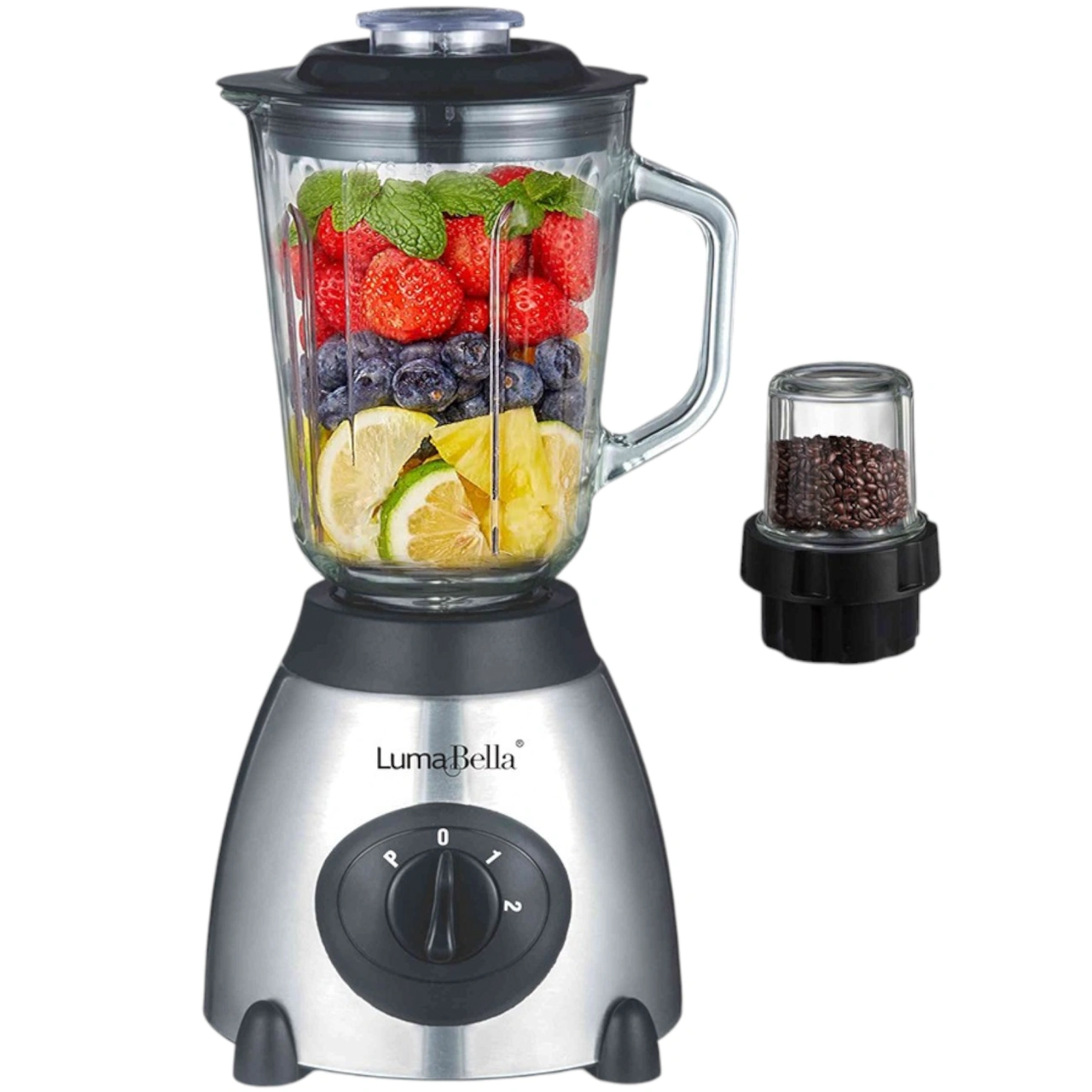 Блендер LumaBella LB-53023 для смузі та коктейлів 1,5 л 500 Вт (LB 53023)