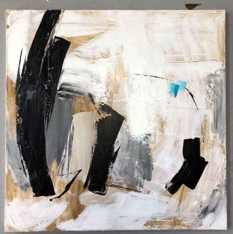 Картина на холсте ArtSale Абстракция 70х70 см abst0024