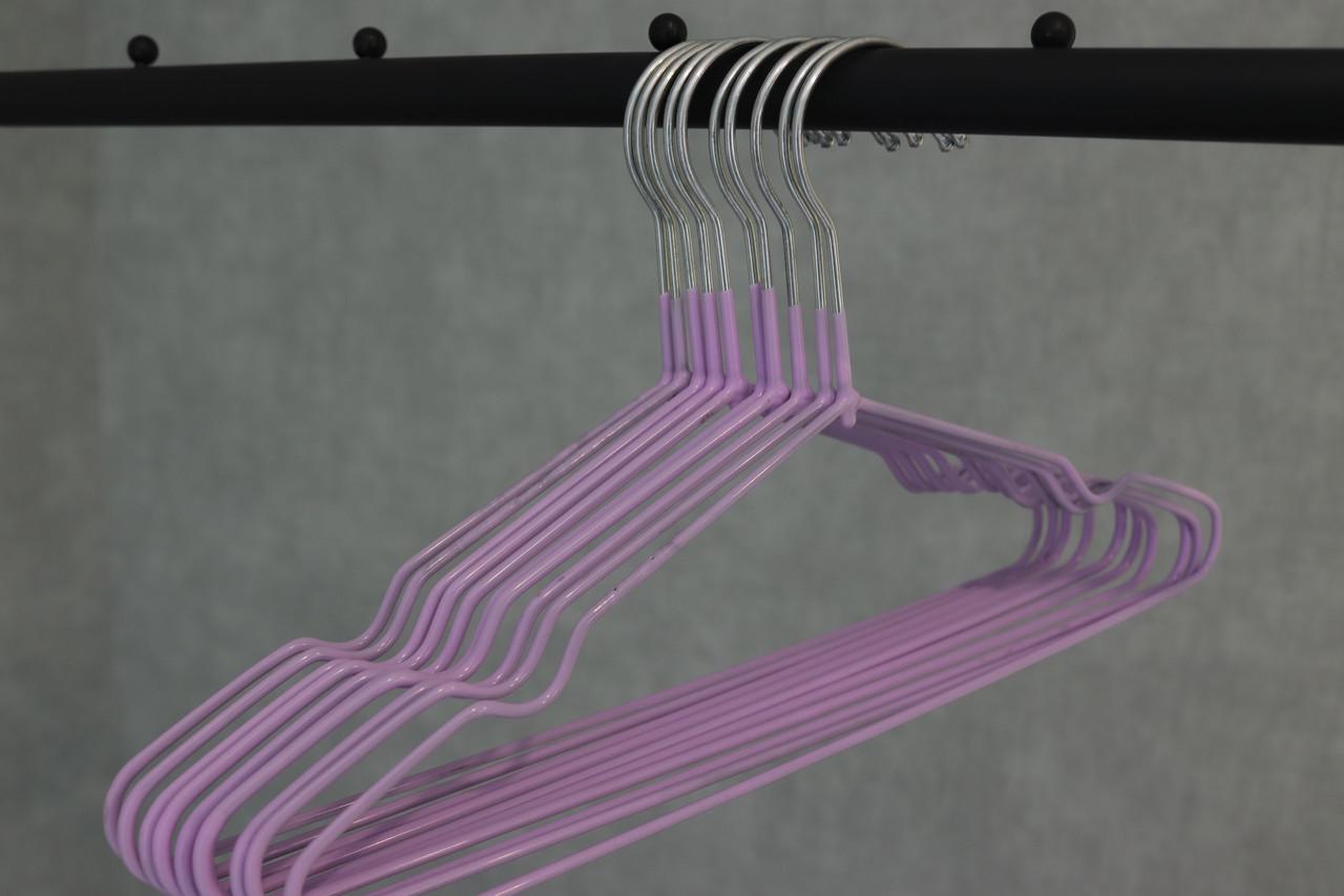 Набір дитячих плічок для одягу металевих 10 шт. (8247/lilac) Набір дитячих плічок для одягу металевих 10 шт. (8247/lilac)