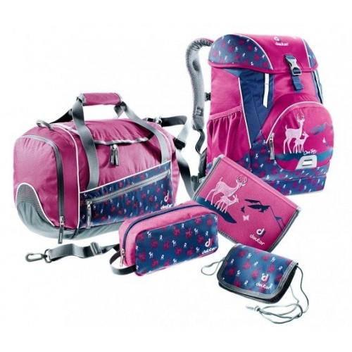 Набор школьный Deuter OneTwoSet Hopper Magenta Deer (1052-3880117 5018 (SET)