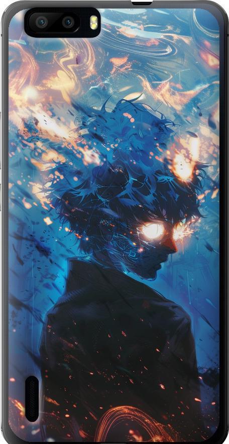 Чехол на Huawei Honor 6 Plus Сатору Годжо (6129u-179-42517)