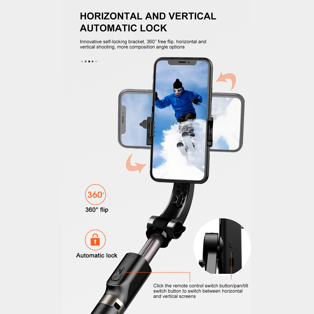 Стедикам Gimbal 40GS с Bluetooth подключением и пультом Черный - фото 12