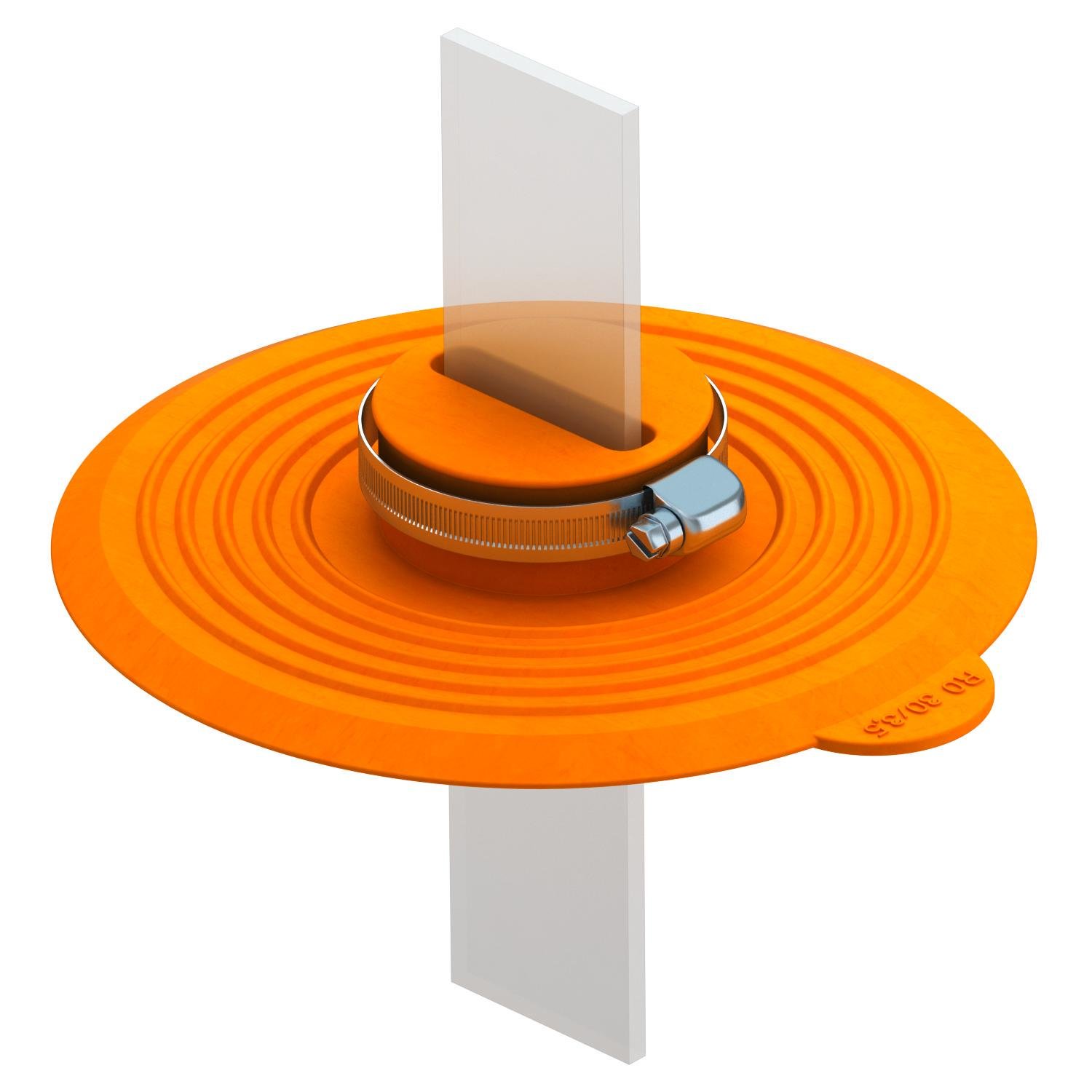 Уплотнитель герметичный OBO bettermann ø120x40 мм для полосы 30x3,5 мм термопластичная резина (2360043)