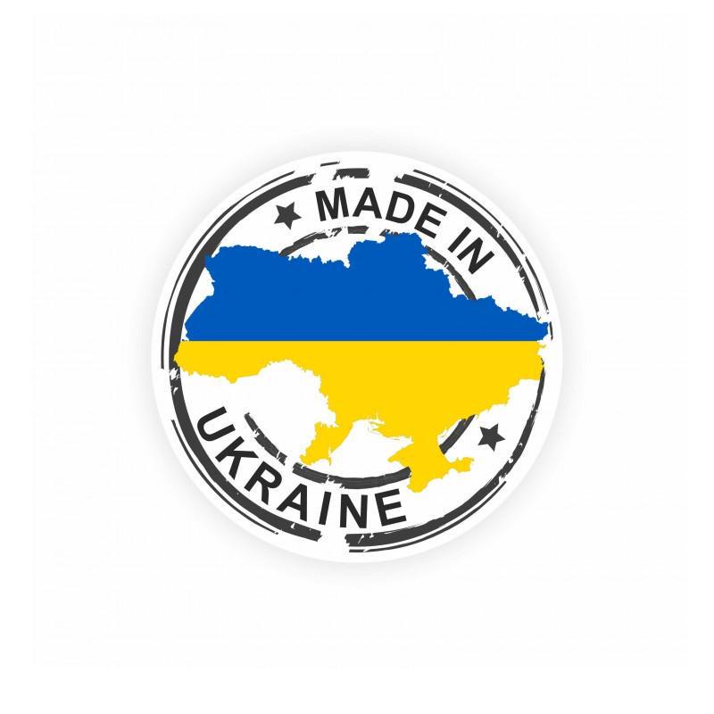 Стикер Made in Ukraine 42 мм 24 шт. (02073)