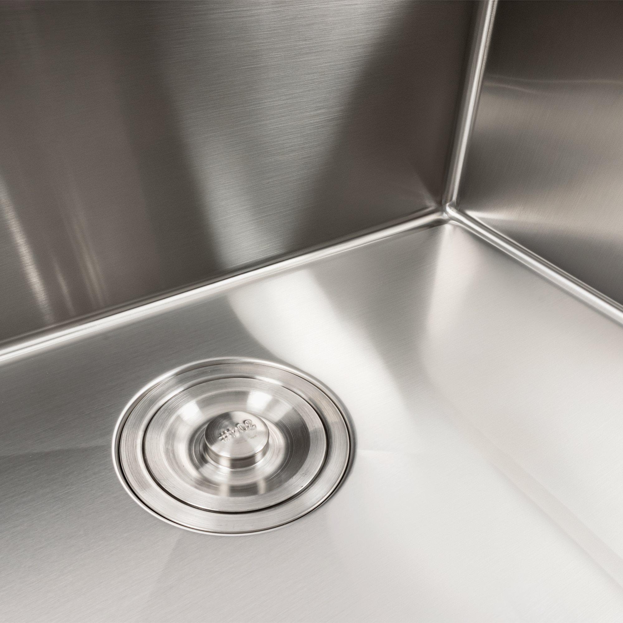 Мойка кухонная Platinum 78х46 см Нержавеющая сталь (24707439) - фото 4