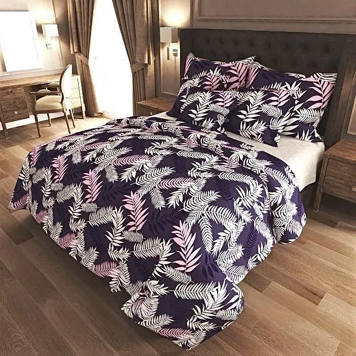 Комплект постельного белья Vital Textile Голд Люкс бязь двуспальный 180х220 см (BL2-447)
