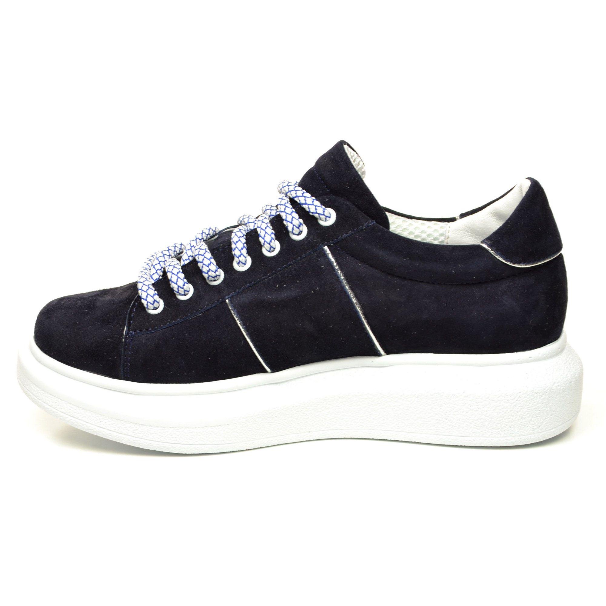 Кроссовки женские Selesta р. 37 Темно-синий (04157-37) - фото 8