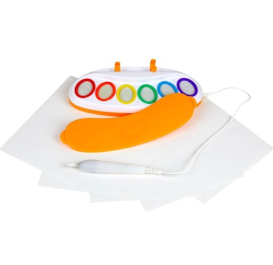 Станція малювання без бруду для малюків Crayola Color Wonder Magic Light Brush 6 фарб (F5S23) - фото 6 Станція малювання без бруду для малюків Crayola Color Wonder Magic Light Brush 6 фарб (F5S23) - фото 6