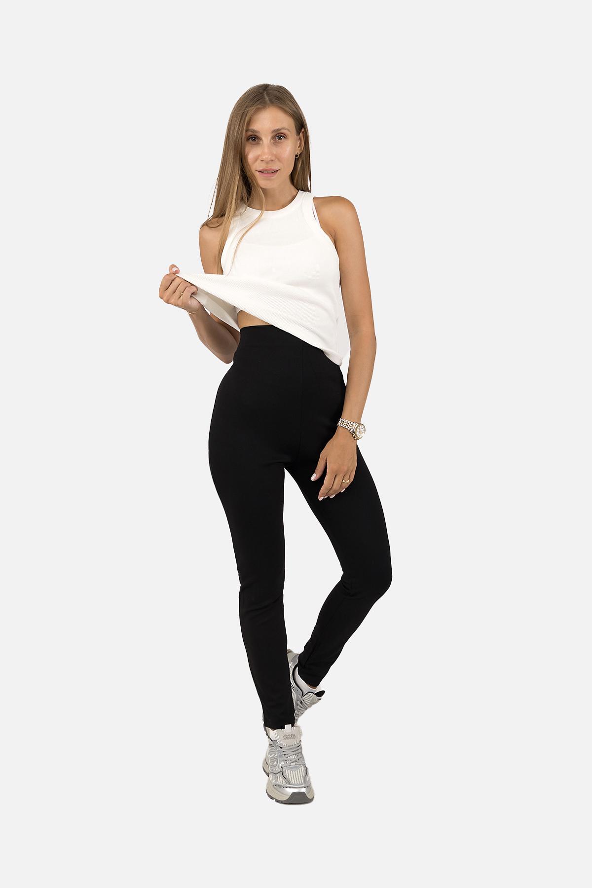 Лосины женские женские ЦБ-00256718 р. 54 Черный (SKT001011169)