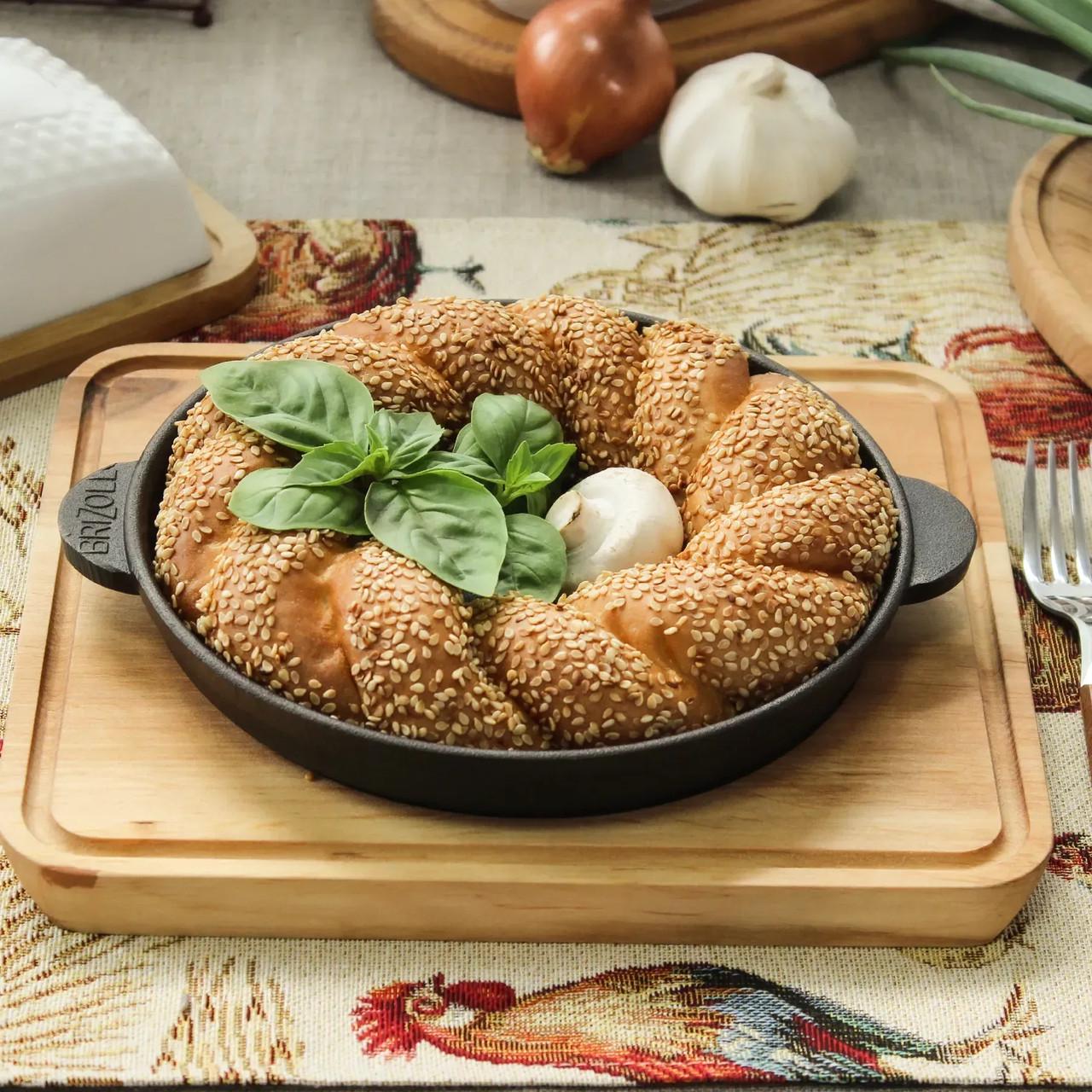 Сковорода чавунна Brizoll Н1825 HoReCa 18х2,5 см (2381104816) - фото 6 Сковорода чавунна Brizoll Н1825 HoReCa 18х2,5 см (2381104816) - фото 6