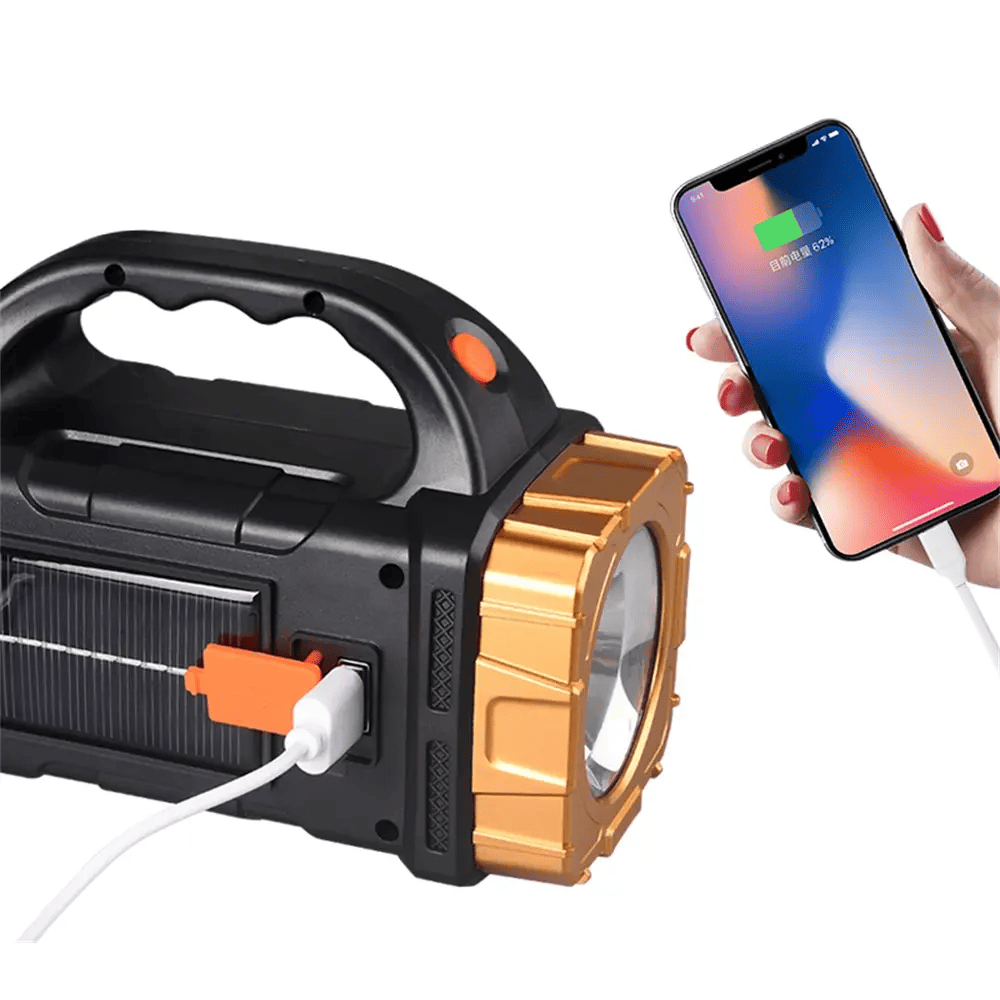 Фонарь ручной с солнечной панелью и функцией powerbank (29433615) - фото 6 Фонарь ручной с солнечной панелью и функцией powerbank (29433615) - фото 6