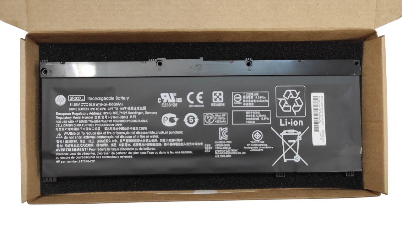 Аккумулятор для HP Pavilion Gaming 15/Envy X360 15/HP Omen 15/SR03XL 4323 mAh 52,5 Wh (32543726)