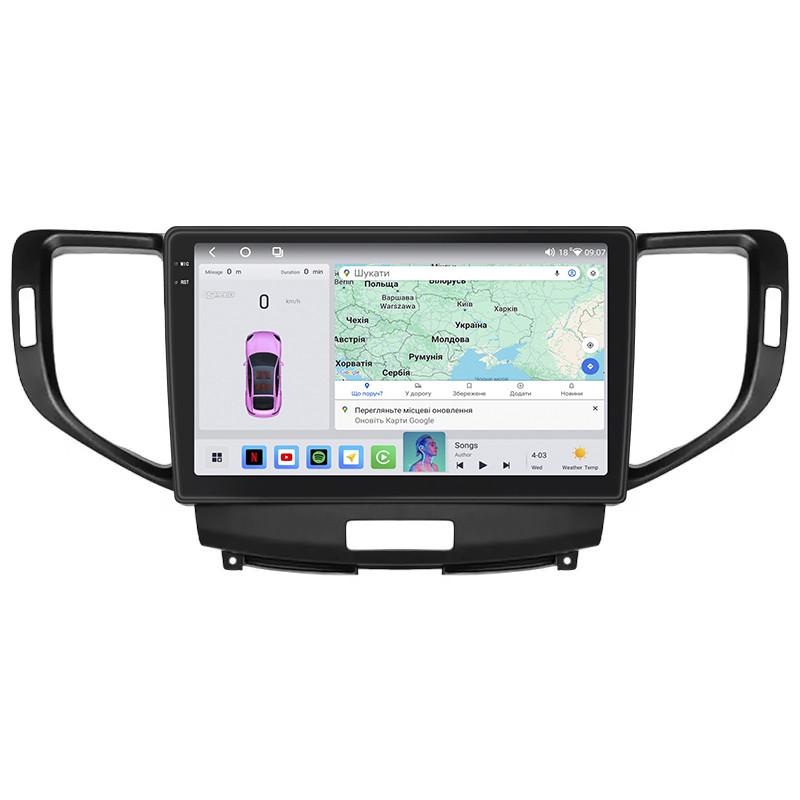 Автомагнитола штатная Lesko QLED CarPlay/4G/Wi-Fi/GPS/360° для Honda Accord VIII 2007-2011 4/64Gb 9" (2351488689)
