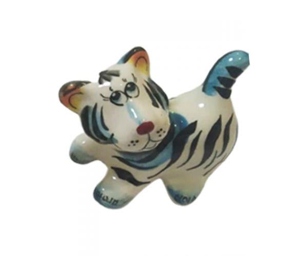 Статуэтка тигр Гоша 119304 Серый