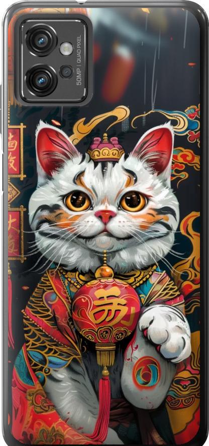 Чехол на Motorola G32 China Cat v2 (6135u-2845-42517)
