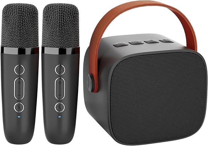 Караоке-система IROO з 2 бездротовими мікрофонами Bluetooth