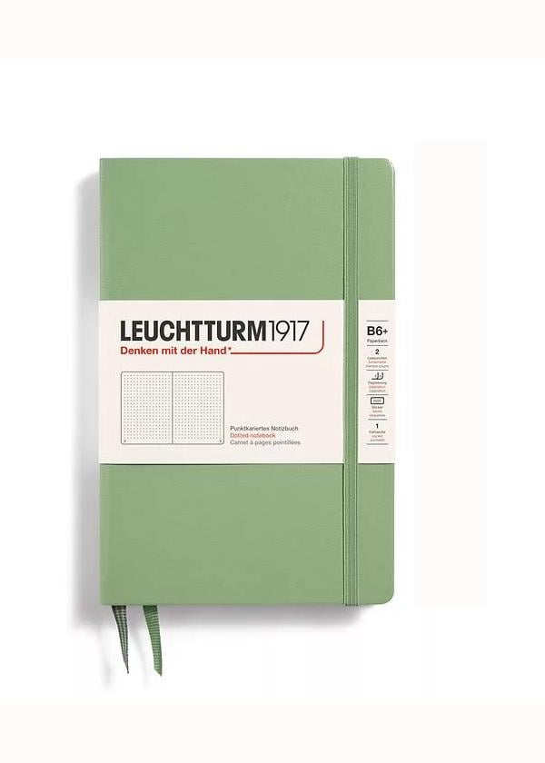 Блокнот Leuchtturm1917 Paperback B6+ точка Sage (368503) Блокнот Leuchtturm1917 Paperback B6+ точка Sage (368503)