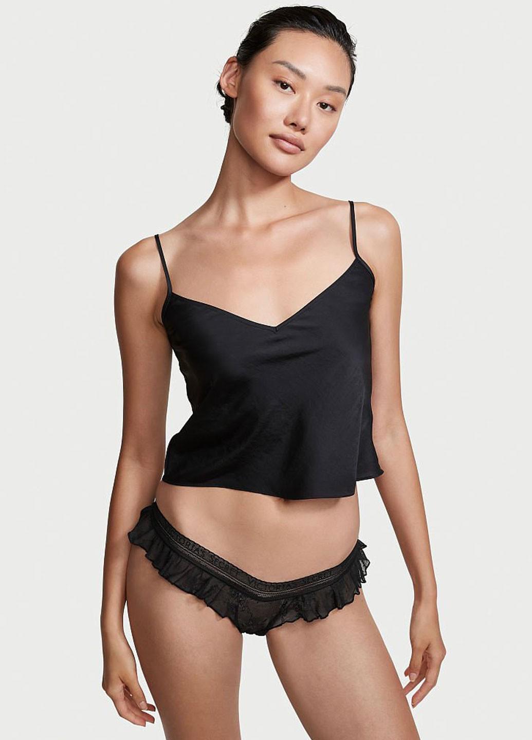 Женские трусы Victoria's Secret 000000817581QB4XL XL Черный (44288437)