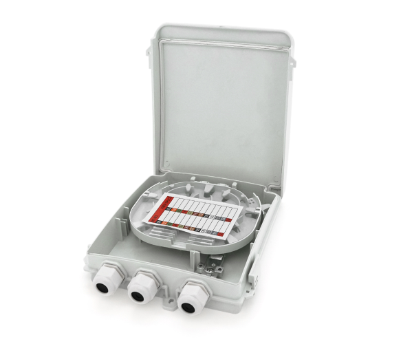 Коробка соединительная оптоволоконная Merlion ML-OP-S312 SC/LC/FC 8 волокон ABS White (ML-OP-S312)