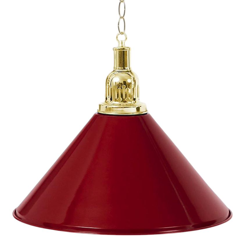 Светильник бильярдный 1-но ламповый Красный