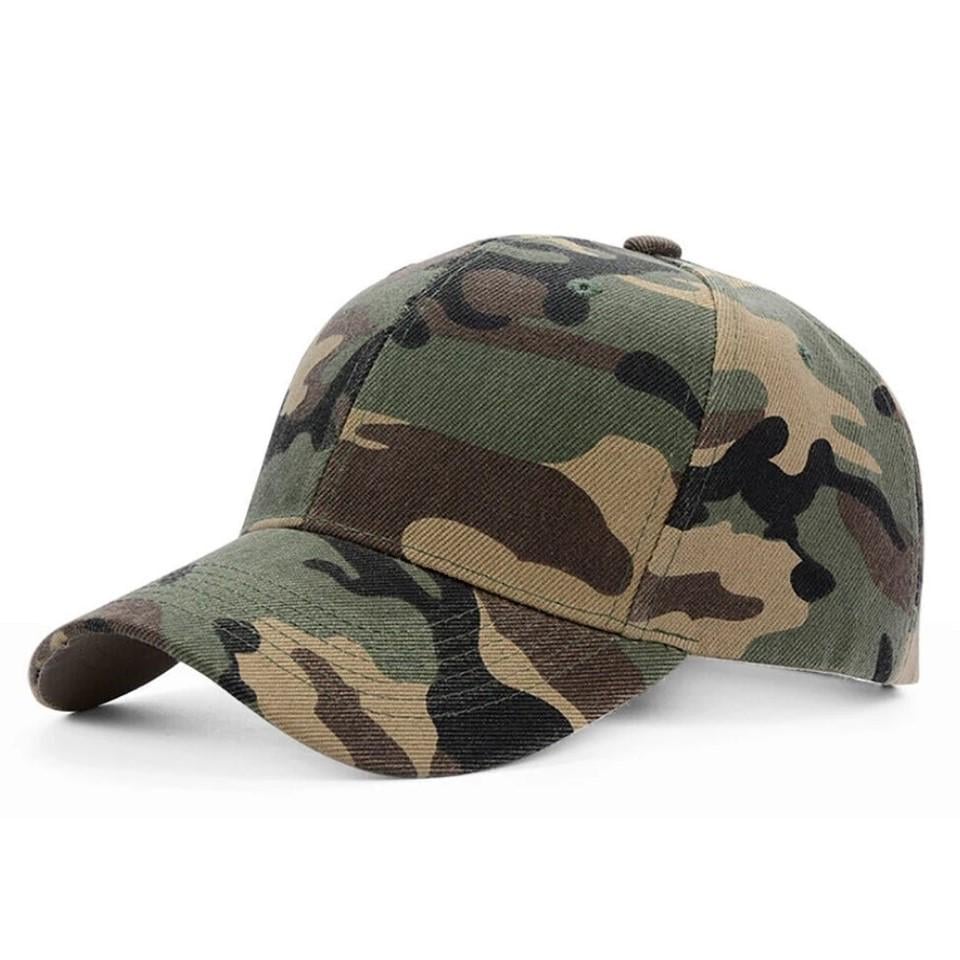 Кепка бейсболка однотонная унисекс Хаки