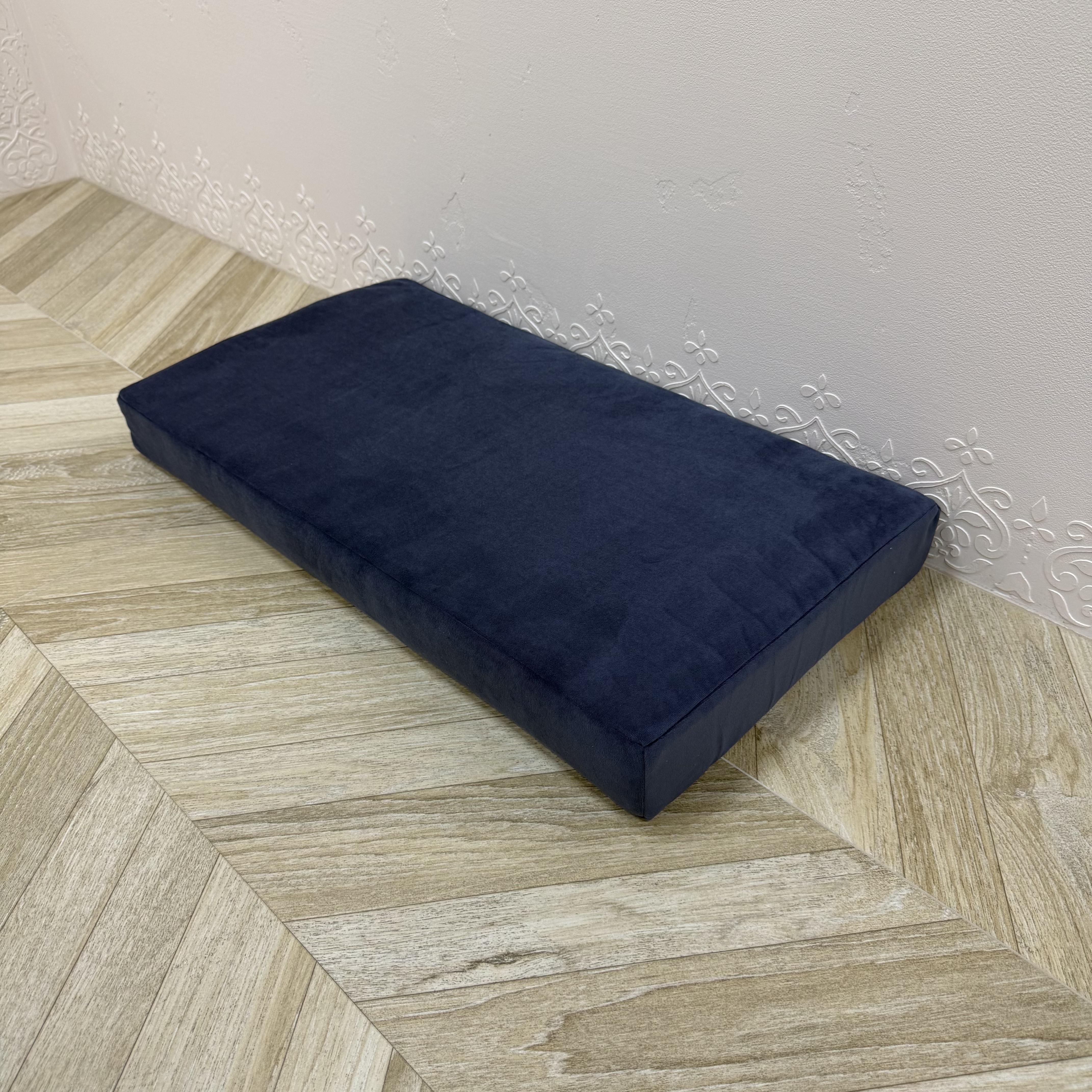 Матрас Comfort Home на подоконник/каркасы/поддоны/садовую мебель велюровый 120х40х8 см