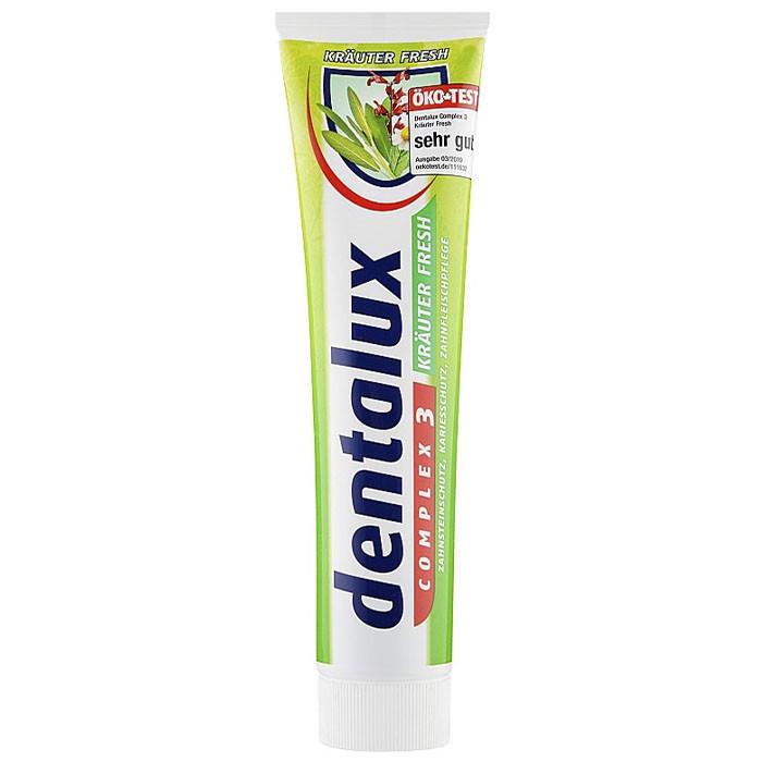 ᐉ Зубная паста Dentalux Комплекс 3 Травы 125 мл (1709612510) • Купить в ...