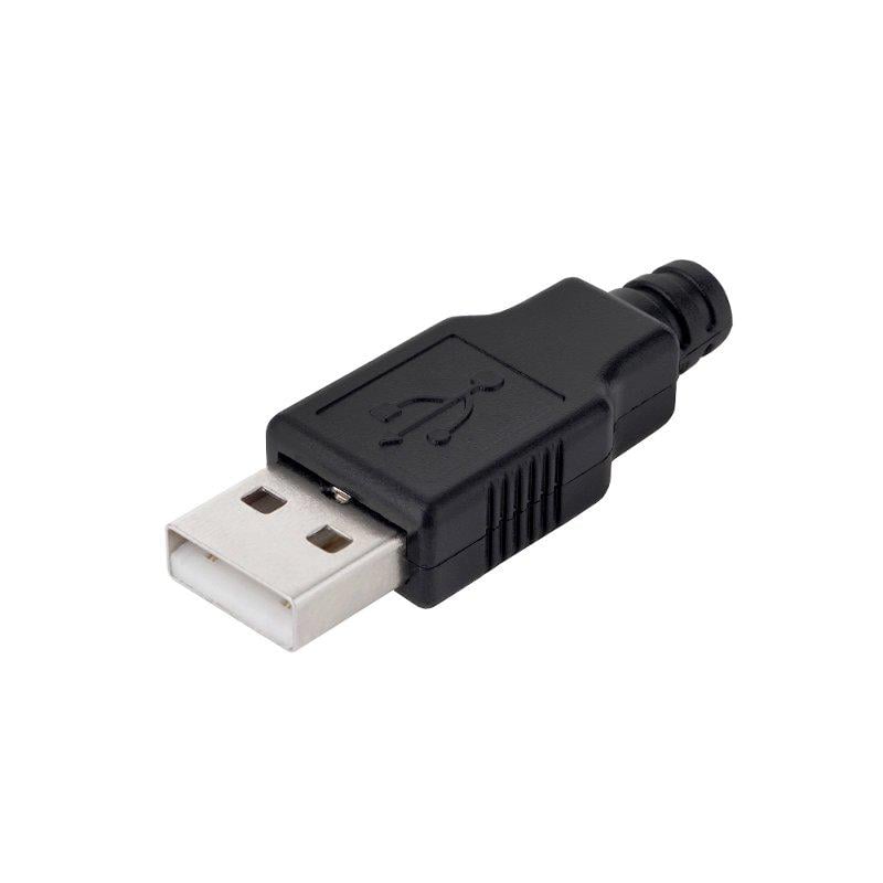 Штекер USB A на кабель (A150014) Штекер USB A на кабель (A150014)