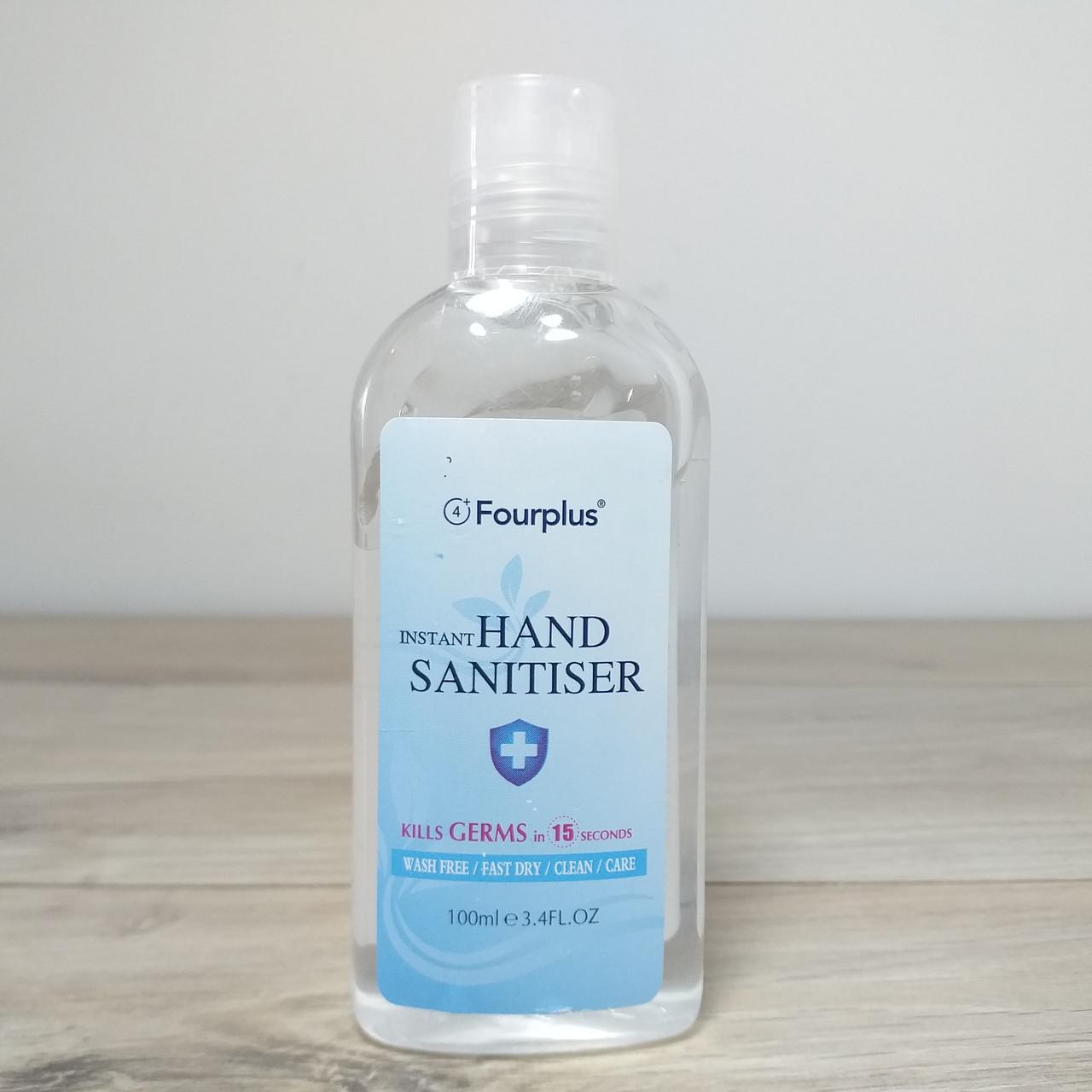 Гель для дезинфекции рук Fourplus Instant Hand Sanitizer 100 мл (X-1270) - фото 4 Гель для дезинфекции рук Fourplus Instant Hand Sanitizer 100 мл (X-1270) - фото 4